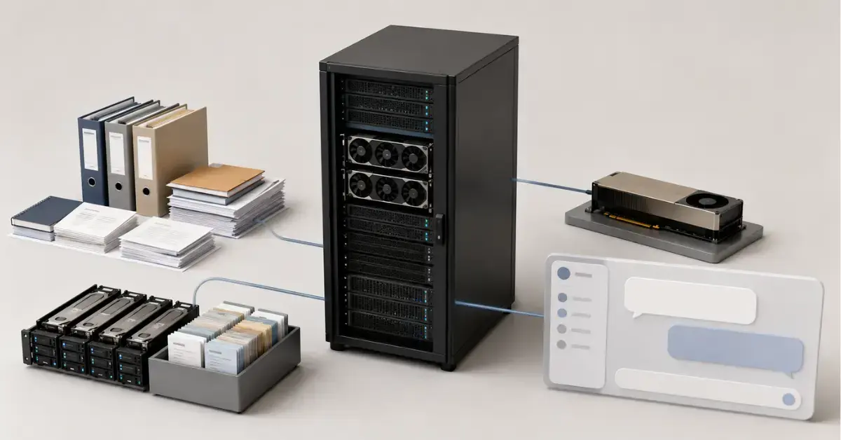 GPU-сервер для RAG и корпоративного чат-бота: что важно кроме видеокарты