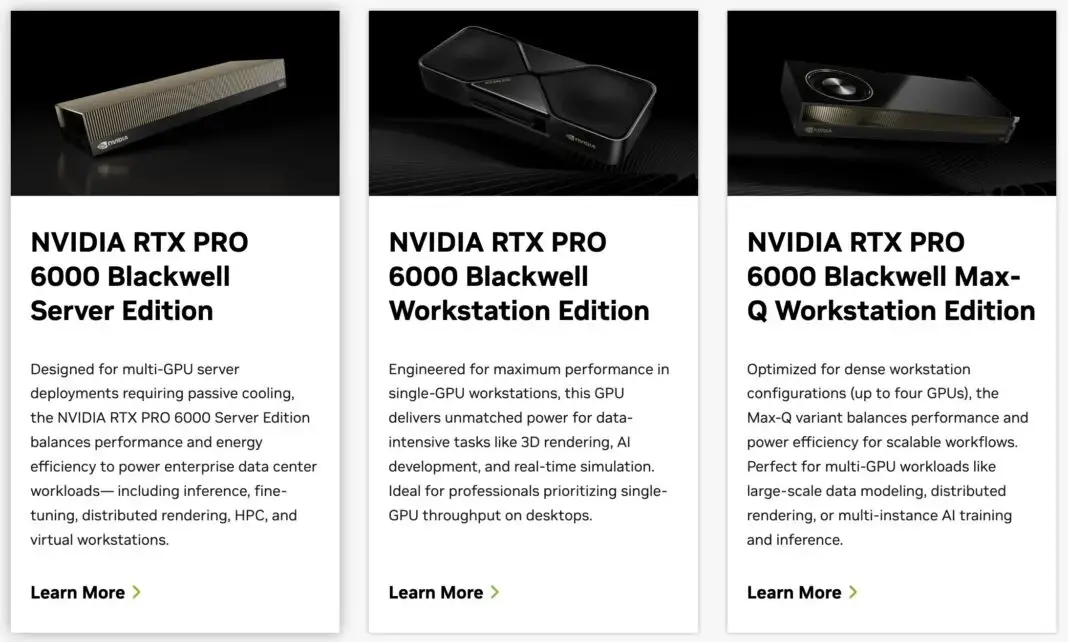 NVIDIA представила RTX Pro 6000 Blackwell Изображение 2