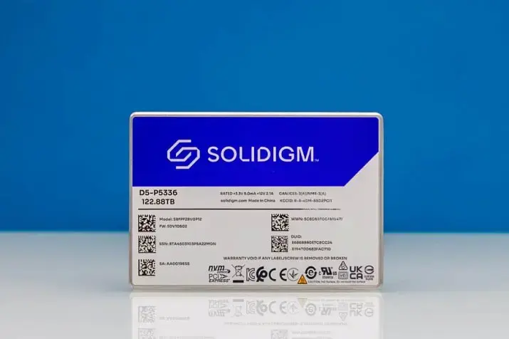 Обзор SSD Solidigm D5-P5336 на 122.88 ТБ