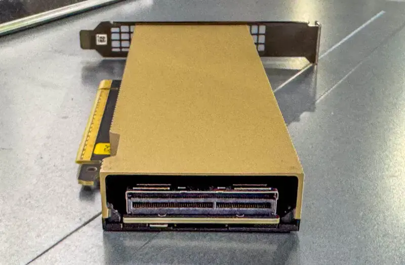 NVIDIA ConnectX 8 SuperNIC Internal Connector At SC24 1
