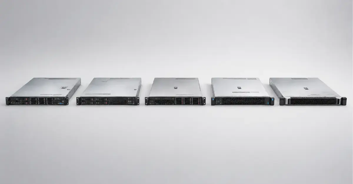 HPE ProLiant DL360: обзор поколений  Изображение 1