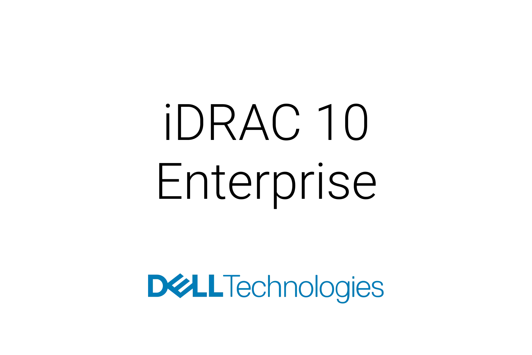 Dell iDRAC 10 Enterprise
