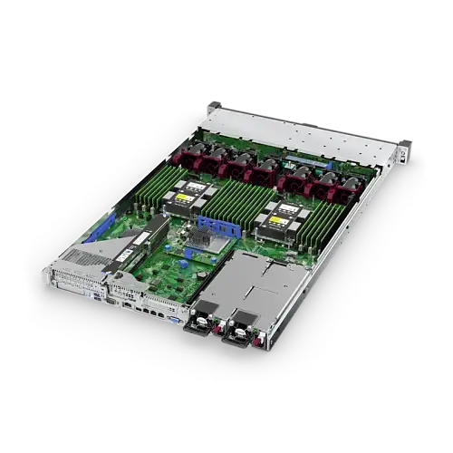 Сервер HPE Proliant DL360 Gen10 Вид изнутри