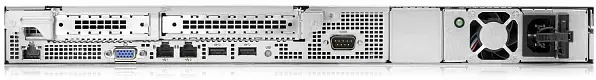 HPE-ProLiant-DL20-Gen10-Rear