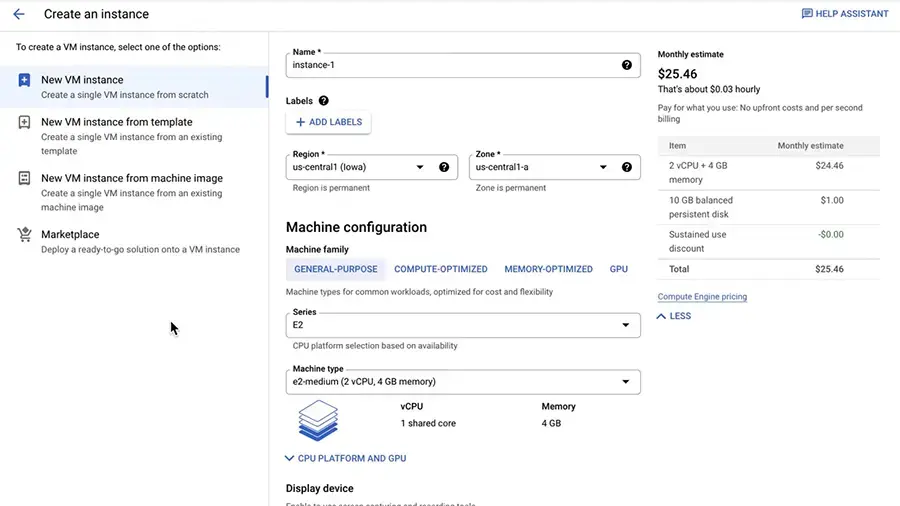 Google Compute Engine Google Compute Engine