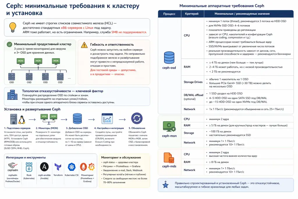 Ceph vs VMware vSAN [часть 2] — от подбора железа до оптимизации Изображение 8