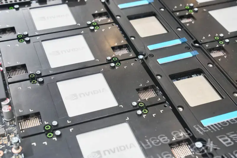 NVIDIA HGX B200 Baseboard 4x GPUs And NVLink Switches