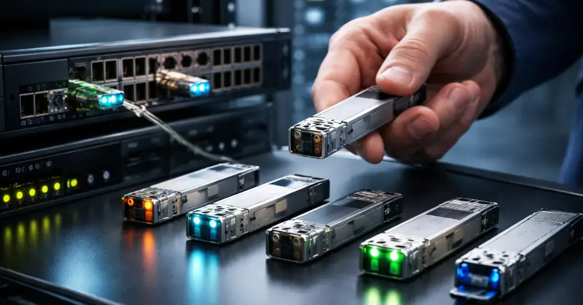 SFP/SFP+/QSFP: модули, кабели, совместимость в серверных сетях